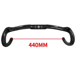 Full Carbon Fiber Bicycle Handlebar, Ultra Light And Durable Bicycle Cycle Handlebar With 15.75/16.54/17.32inch Inner Cable Rout