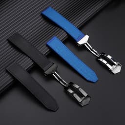 Rubber Silicone Watch Band 22mm for TAG Strap Heuer Monaco Speed Series CBL2184 CBL2183 Sports Waterproof Bracelet Watchband