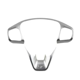 Steering Wheel Panel Cover for Ford Fiesta MK8 2017-2021 for Ford Focus MK4 2019-2023 ABS Car Steering Control Button Frame Trim