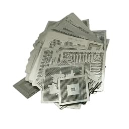 27 Pcs/Set Stencil Direct Heat BGA Universal Stencils 0.25, 0.3, 0.35, 0.4, 0.45, 0.5, 0.55, 0.6, 0.65, 0.76mm