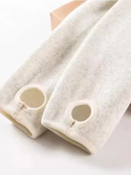 Tossy Warm Fleece Lined Super Thick Warm Leggings Women Winter Spandex Ribbed Slim Pattern Leggins Winter High Waist Basic Pants