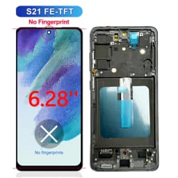 6.4''New AMOLED Display For Samsung Galaxy S21 FE 5G LCD Display Touch Screen Digitizer For Samsung S21 FE Display Replacement