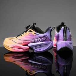 Performance Running Shoes Men Women Carbon Plate Lightweight Rubber Outsole Breathable Mesh Sneakers for Athletic Training