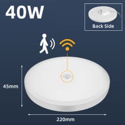 Motion Sensor Ceiling Light LED Radar Sensor Lamp Indoor Night Lighting Fixtures For Room Hallways Bathroom Smart Ceiling Lamp