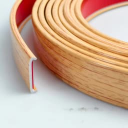 1PC 5m/196.85in Self-adhesive Cabinet Edge Strip,U-shaped Edge Banding,PVC Border Decoration,wardrobe and Desktop Edge Protector