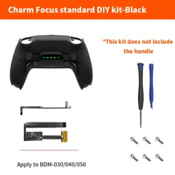 Remappable Pieces, Upgrade Boards and Redesigned Back Case and 4 Rear Buttons for PS5 Controller BDM 030&040&050