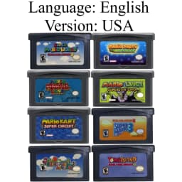 19 Styles GBA Game Cartridge Cards EUR & USA Version For Game Boy Advance GBA SP DS Lite Vintage Game Collection Gift
