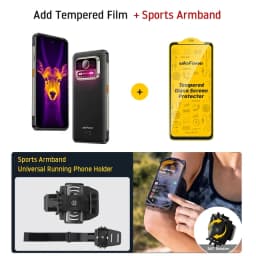 Ulefone Armor 25T Pro,5G Thermal lmaging By FLIR,12GB 256GB ROM (12GB=6GB+6GB Virtual),6500mAh,64MP Night Vision,NFC,Android 14