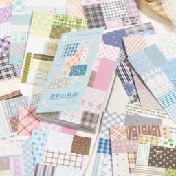 20/30 Sheets Patchwork Style Cut Film Sticker Book Japanese Stationery Stickers Journal Handbook Scrapbooking Aesthetic Sticker