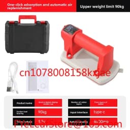 Automatic Air Pump Electric Suction Cup for Tiles, Strong Vacuum Lifter Tile Fixer, Glass Lifting and Carrying Tool