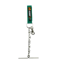 KUNN Electrical Tape Holder, Dual-Use Thong, Enhanced Fast Holder Chain for Tool Belt with Keyring, Snap Loop and Button