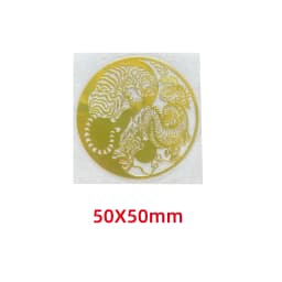 Dragon totem metal stick dragon pattern mobile phone sticker mobile phone case back stick computer decoration stick car sticker