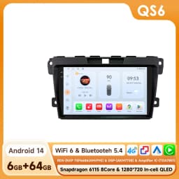 Hizpo 2 DIN Android 14 Auto Radio For Mazda CX-7 CX7 2008 - 2015 Carplay 4G Car Multimedia GPS 2DIN Autoradio Octa Core Navi DSP