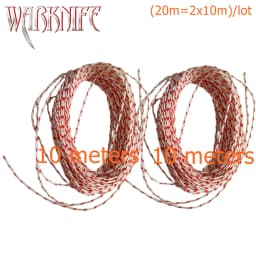 Warknife PE 20M/Lot 8 Braided Assist Line for Saltwater Fishing Jigging Hook Trolling Lure Tied Cord Diving Spear Fishing Rope