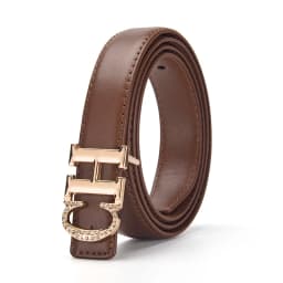 Retro Women's Automatic Buckle Belt Simple And Trendy Women's Jeans Casual Pants Belt Fashionable Women's Clothing Accessories
