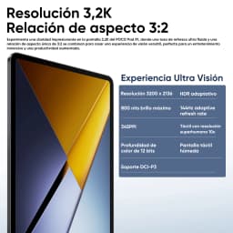 Global Version POCO Pad X1 Tablet Snapdragon 7+ Gen 3 11.2" 3:2 3.2K 144Hz Crystal-Clear Display 45W Turbo Charging 8850mAh