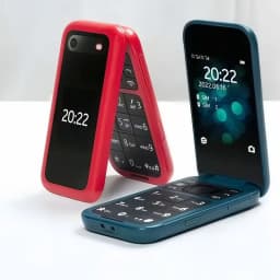 Nokia 2660 non-smart phone flip phone for the elderly 2G/4G button phone backup phone LED 2.8-inch super long standby phone