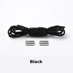 Reflective Shoelaces Without Ties No Tie Shoe Laces Elastic Laces Sneakers Boots Round Kids Adult Quick Shoe Lace Rubber Bands