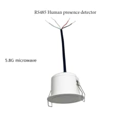 1Pcs Human Presence Detector 5.8/24G Microwave Sensor RS485 Output Life Being Sensor Home Smart Control