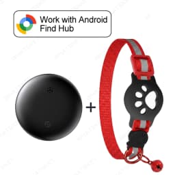 Adjustable Pet Collar Pet Tracker Google Find My Android Antilost Gps Tracker Locator Tags Gps For Kitten With Detachable Locato