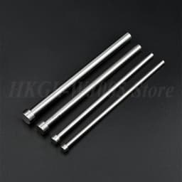 Dia 0.5-25mm SKD61 Mold Ejector Pin L=100-500mm Full Hard Die Thimble Straight Ejector Push Rod Round Needle Customizable
