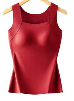 German Fleece Thermal Underwear High-Quality Autumn Winter Base Layer Warm Top Bra-Free Comfortable Undergarment