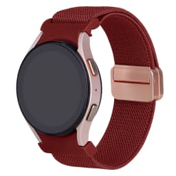 No Gaps Nylon Band For Samsung Galaxy Watch 6 strap magnetic 20mm bracelet Galaxy watch 6 4 classic 5 pro 47mm 43mm 44mm 40mm