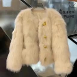 New Autumn Winter 2025 Loose Be All-match Faux Fur Casual Jacket Fashion Women's Coat Comfortable Temperament Ladies Outerwear