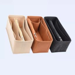 Felt Handbag Insert Bag Multi-Pocket Portable Purse Liner Bag Support Storage Organization Bag Organiser for Birkin25/30/35