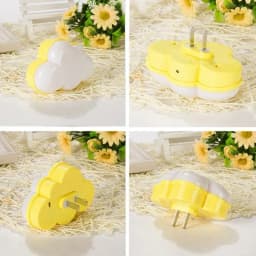 Sensor LED Night Light EU/US Plug-in Cute Cloud Night Lights For Kids Adults Bedroom Bedhead Hallway Dream Lighting Night Lamp