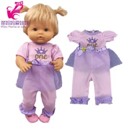 16" Nenuco Doll Hooded Fur Bathrobe Ropa Y Su Hermanita 40 Cm Reborn Baby Doll Toy Clothes
