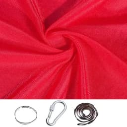 Sensory Swing for Children's Child 150X280CM Home Hammock Hangemock Adjustable Yoga Fitness Tool with Extension Straps Carabiner