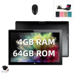 New 4GB RAM 64GB ROM 10.1 Inch Windows 10 Tablet PC 64Bits Intel Atom X5-Z8300 Quad Cord Dual Cameras 1280*800 IPS HDMI-Port