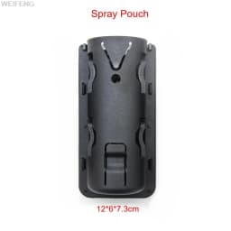 Baton Holster Spray Pouch Holder Flashlight Pouch Quick Release Police Self Defense Case 360 Degree Rotation Belt Clip