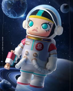 POP MART MEGA COLLECTION 100% SPACE MOLLY SERIES Genuine Blind Box Mystery Box Guess Bag Toys Doll Cute Anime Figure Desktop