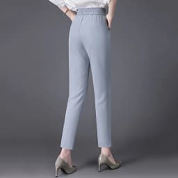 Summer Thin Solid High Waist Harun Pants Ice Nine Point Casual Loose Large Radish Trousers New Fashion Simplicity Women Clothes