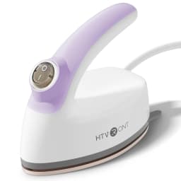 HTVRONT 2nd Gen Portable MINI Heat Press Machine DIY Auto Easy Heating Transfer Iron On HTV for Clothes Bags Shoes Hat T-shirts