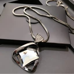 Classic Geometric Irregularity Pendant Long Necklace for Women 2026 New Sweater Accessories Cute Gifts Hip Hop Jewelry