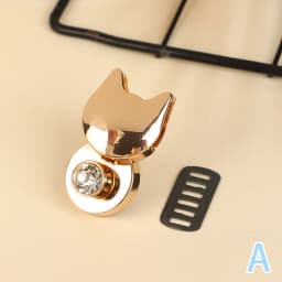1PCS Mini Oval Twist Lock Metal Closure Buckle Turn Locks For Purse Wallet Women's Handbag Shoulder Bag Accessories
