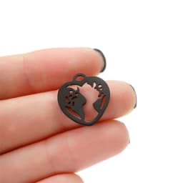 Sun Moon And Star Charm Bracelet Kit Making Supplies Diy Stainless Steel Necklace Pendant Jewelry Creation Trinket Decoration