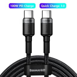 Baseus 100W USB C To USB Type C Cable For iPhone 15 Plus Pro max USB C PD Fast Charger Cord USB-C Type-c Cable For Macbook Pro
