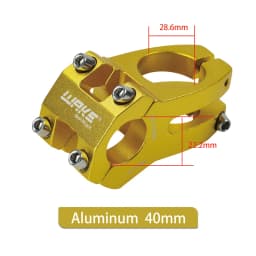 Wake MTB Mountain Bike Short Stem Aluminium Alloy 40mm Handlebar Diameter 22.2cm for Road Bicycle Accessories BMX Cycling
