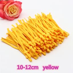 10-12CM Mask Elastic Band 15cm Colorful Mask Elastic Band Mask Rope Belt Adjustable Ear Hook Sewing Accessories 50/100pcs