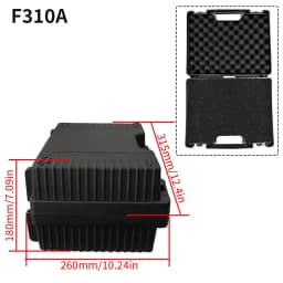 1pc Multi-Functional Portable Equipment Case with Sponge Protective Hardware Shell Tool Carrying Storage Box for Drones,Tools