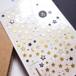 Korean Import Original Suatelier Hollow Star Tower Diary Sticker DIY Scrapbook Decor Stationery Stickers School Office Supply