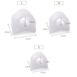 Orthotics Protector Bones Overlapping Pedicure 2pcs Toe Separator Ring Bunion Hallux Valgus Thumb Orthopedic Massage Correction