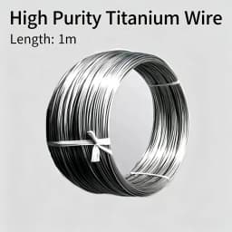 TA1 TA2 Pure Metal Wire Anti-Corrosion Properties Custom Size Fine Wire for Precision Manufacturing Ti 99.9%