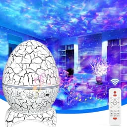 Colorful Starry Projector Galaxy Night Light Child Bluetooth USB Music Player Star NightLight Romantic Projector Night Lamp Gift