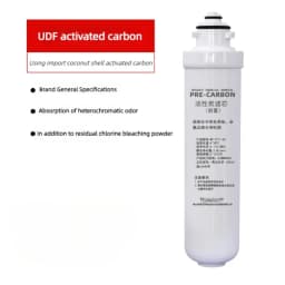 Waternoble Universal Quick Connect Water Filter Cartridges PP Cotton Pre & Post Carbon RO Membrane E2 for Home Water Purifiers