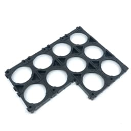 32140 Lithium Battery Holder, ABS Battery Pack Brackets Fireproof Cell Spacer Solid Frame Fireproof Material Rack